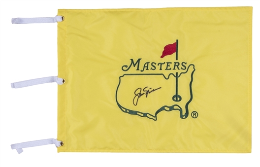 Jack Nicklaus Signed Masters Pin Flag (JSA)